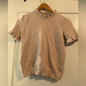 Ruffle Sleeved Sweater